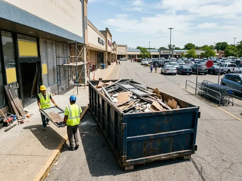 retail-store-renovation-debris-003 — frequently asked questions, Roll-off Dumpster Rentals in Plover, WI